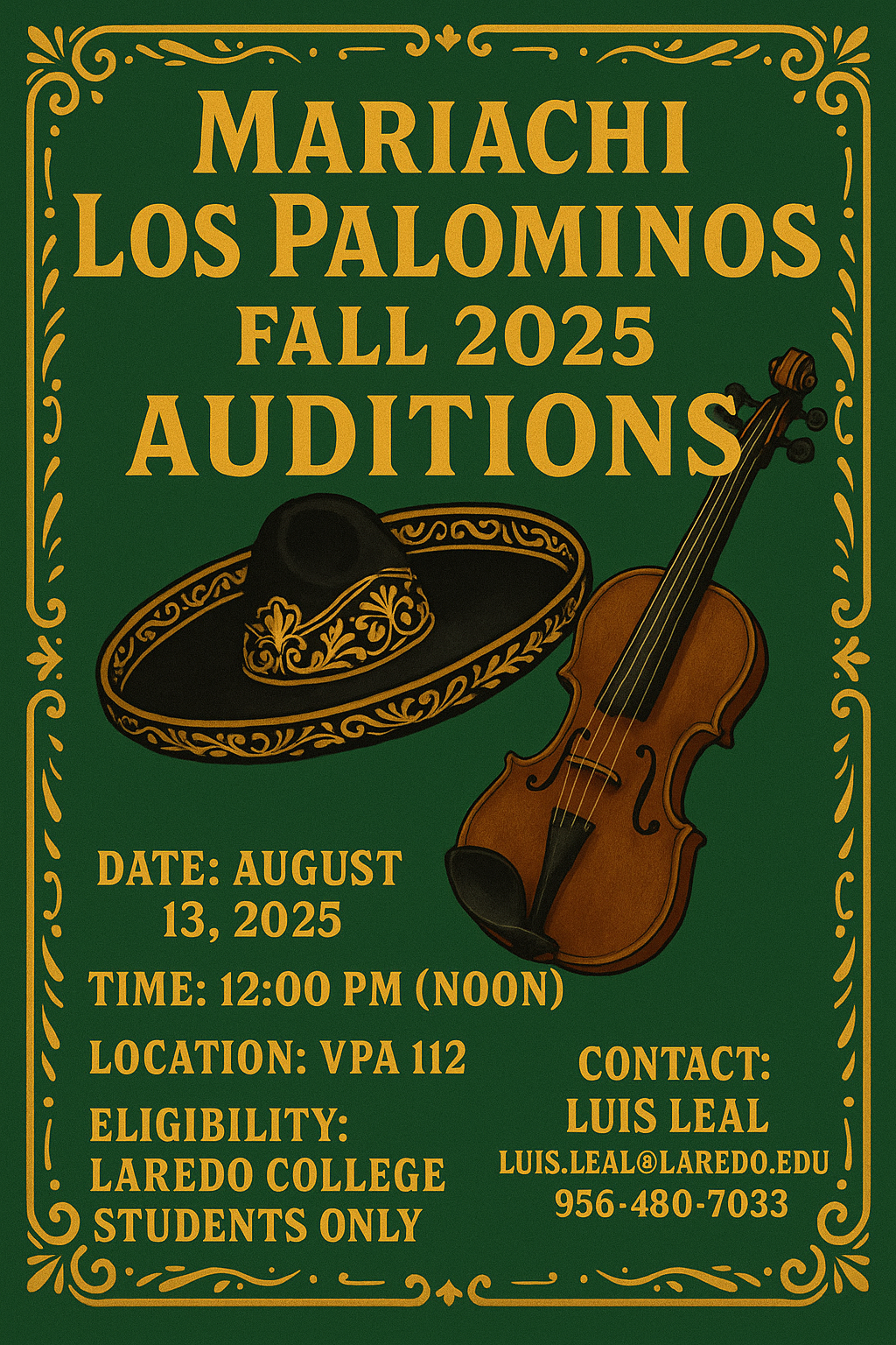 Mariachi Fall Audition 2025
